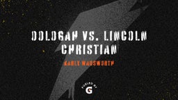 Karly Wadsworth's highlights oologah vs. Lincoln Christian 