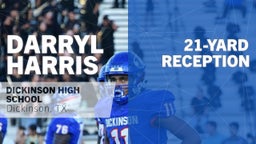 21-yard Reception vs George Ranch 