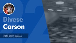 Season Recap: Divese Carson 2016-2017
