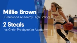 2 Steals vs Christ Presbyterian Academy