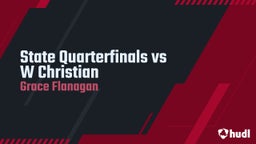 Quarterfinal vs Western Christian