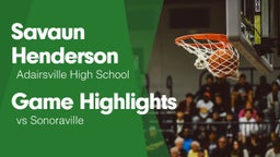 Game Highlights vs Sonoraville