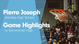 Game Highlights vs Sammamish High