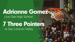 7 Three Pointers vs San Lorenzo Valley