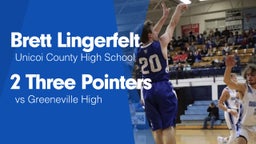 2 Three Pointers vs Greeneville High
