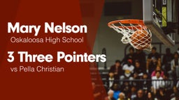 3 Three Pointers vs Pella Christian 