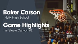 Game Highlights vs Steele Canyon #2