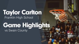 Game Highlights vs Swain County