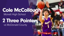 2 Three Pointers vs McDonald County