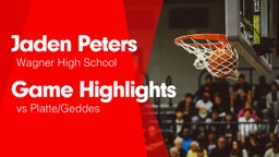 Game Highlights vs Platte/Geddes 