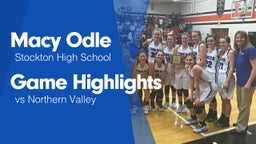 Game Highlights vs Northern Valley  