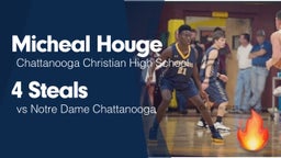 4 Steals vs Notre Dame Chattanooga