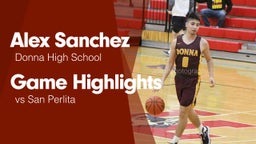 Game Highlights vs San Perlita 