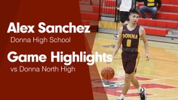 Game Highlights vs Donna North High