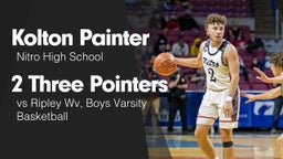2 Three Pointers vs Ripley  Wv, Boys Varsity Basketball