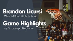 Game Highlights vs St. Joseph Regional