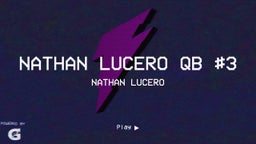 Nathan Lucero QB #3