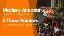 3 Three Pointers vs Freedom-South Riding