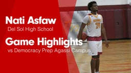 Game Highlights vs  Democracy Prep Agassi Campus
