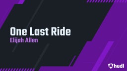 One Last Ride