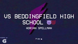 Adrian Spellman's highlights VS Beddingfield High School ????