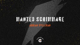 Adrian Spellman's highlights Manteo Scrimmage
