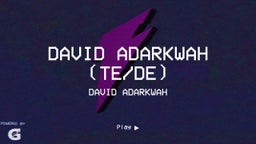 David Adarkwah (TE/DE)