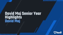 David Maj Senior Year Highlights
