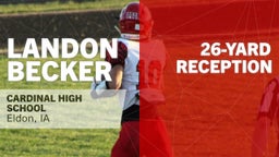 26-yard Reception vs Pekin 