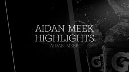 Aidan Meek Highlights