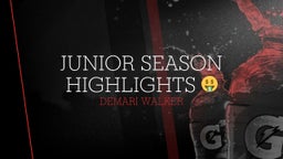 Junior Season Highlights ??