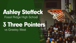 3 Three Pointers vs Greeley West