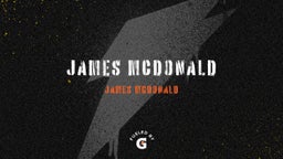 James Mcdonald's highlights James McDonald