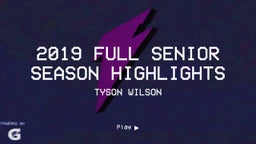 2019 Full Senior Season Highlights 