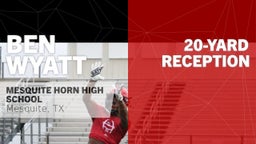 20-yard Reception vs Rockwall-Heath 