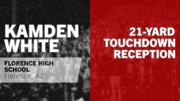 21-yard Touchdown Reception vs Blue Ridge 