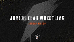 Junior Year Wrestling