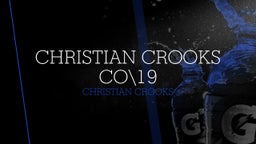 christian crooks CO\19