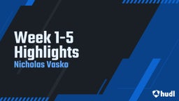 Week 1-5 Highlights