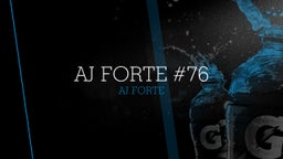 AJ Forte #76