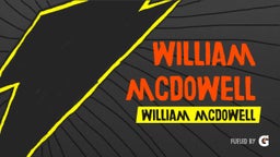william mcdowell