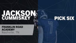  Pick Six vs Davidson Academy 