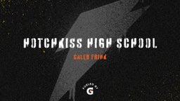 Caleb Frink's highlights Hotchkiss High School