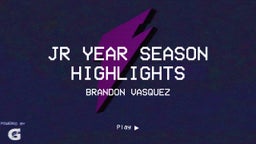 Jr Year Season Highlights 
