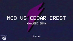 McD vs Cedar Crest