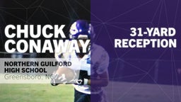 31-yard Reception vs Rockingham County