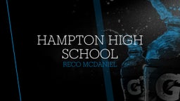 Reco Mccambry's highlights Hampton High School
