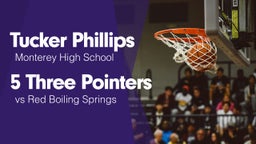 5 Three Pointers vs Red Boiling Springs