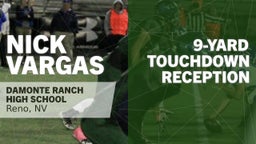 9-yard Touchdown Reception vs Bishop Manogue 