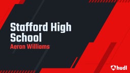 Aeron Williams's highlights Stafford High School